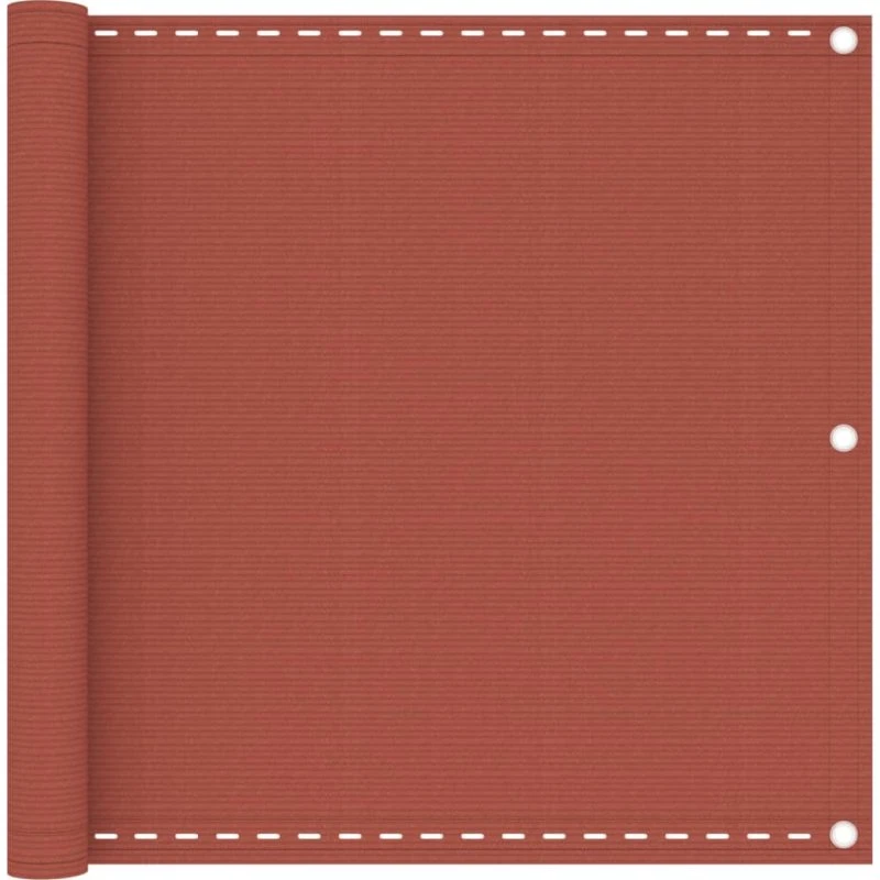 Altanafskærmning 90x400 cm HDPE terrakotta