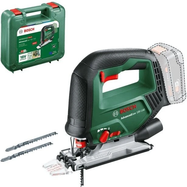 Bosch AdvancedSaw 18V-140 Solo stiksav (uden batteri og lader)