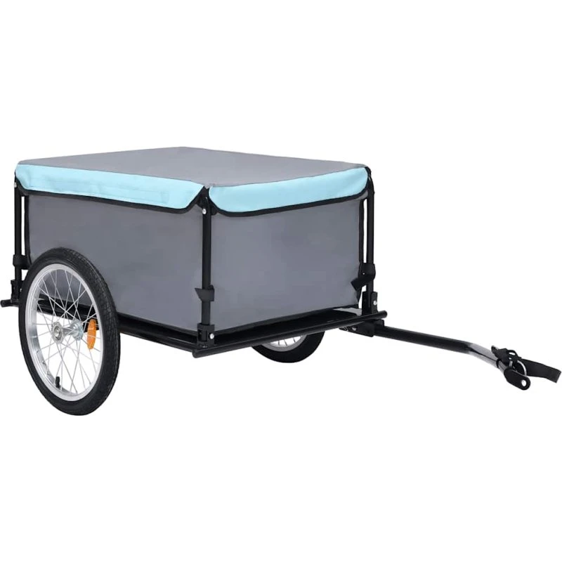Cykeltrailer 65 kg – robust stålstel, vandtæt polyester