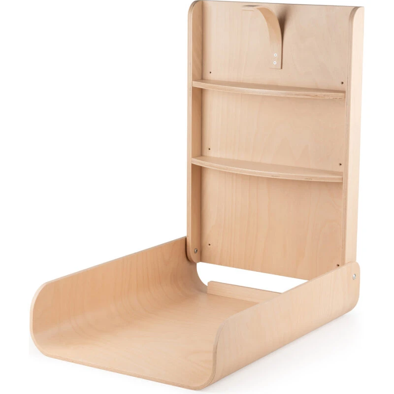 Sebra Væghængt Puslebord, vægmonteret og foldbart