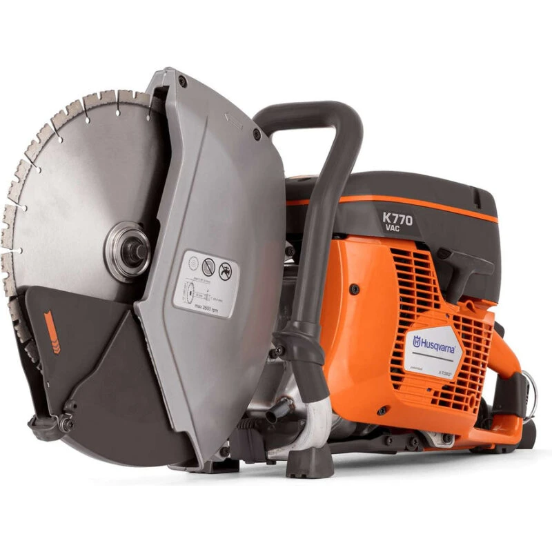 Husqvarna K770 VAC benzinkapsav med støvopsug