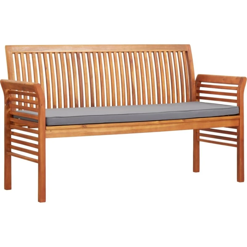 Havebænk 3-personer 150 cm i massivt akacietræ