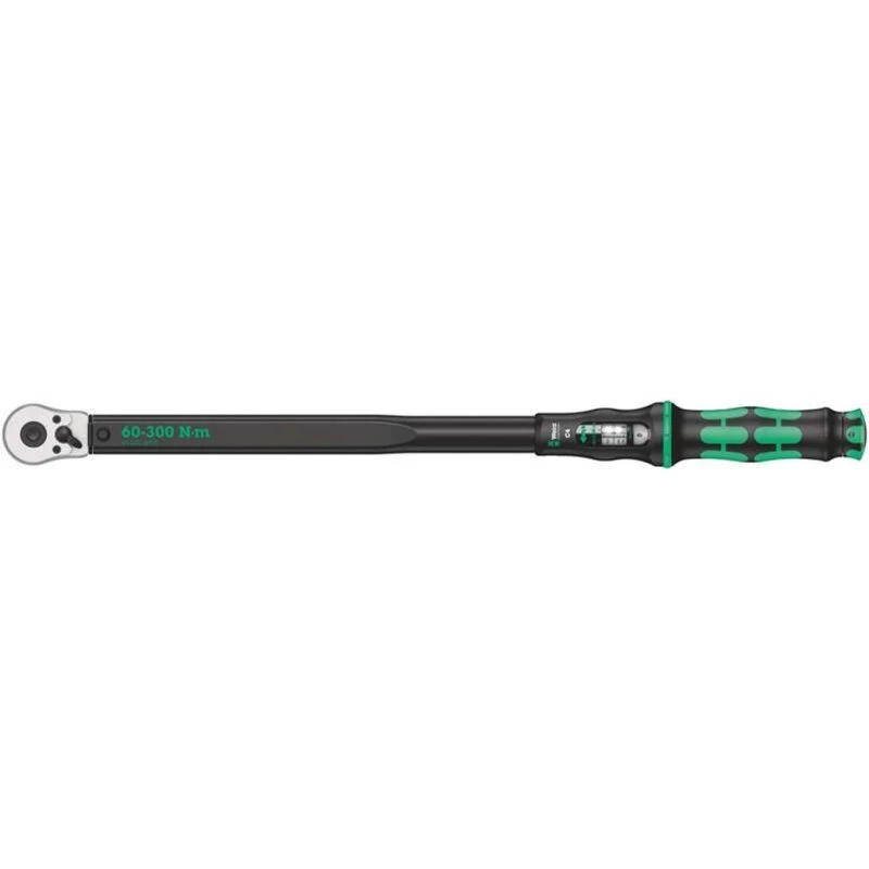WERA Click-Torque C 4 1/2" momentnøgle 60–300 Nm