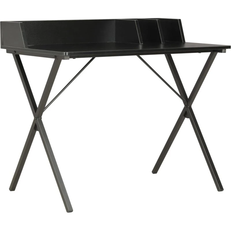 Skrivebord 80x50x84 cm – sort, kompakt design