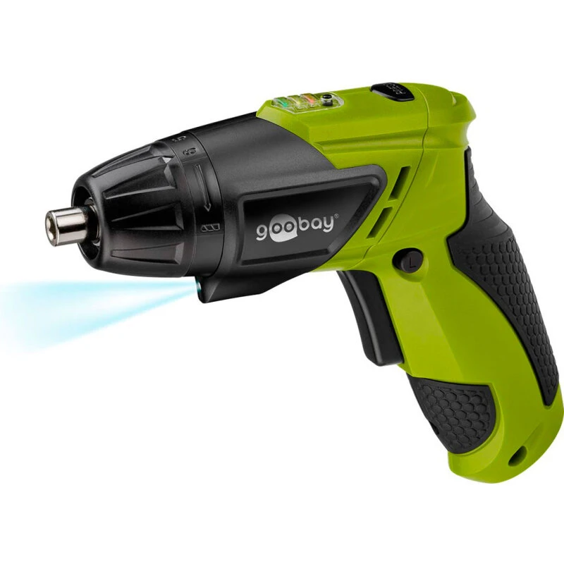 Goobay Elektrisk skruemaskine 3,6V 1,3Ah, batteridrevet