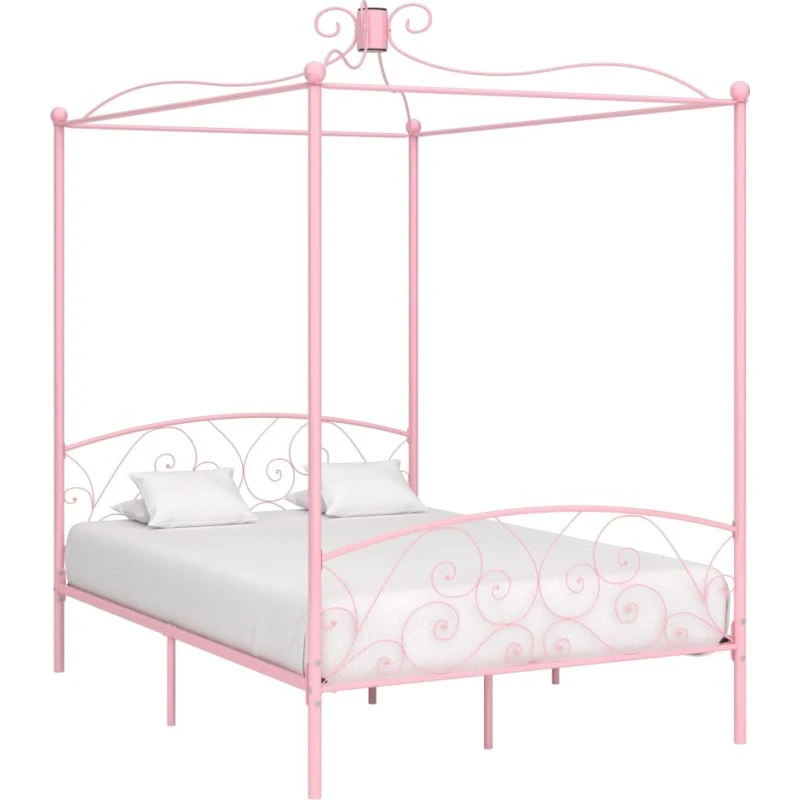 Himmelseng sengestel 120x200 cm metal - pink
