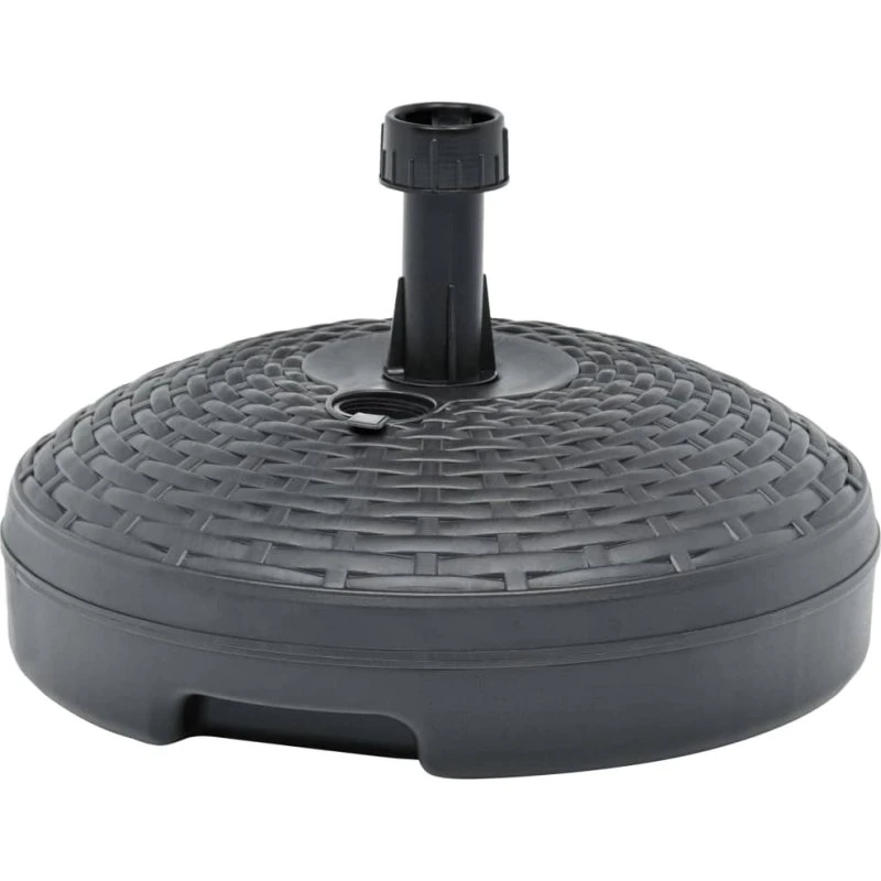 Parasolfod 20 L rattanlook – antracitgrå