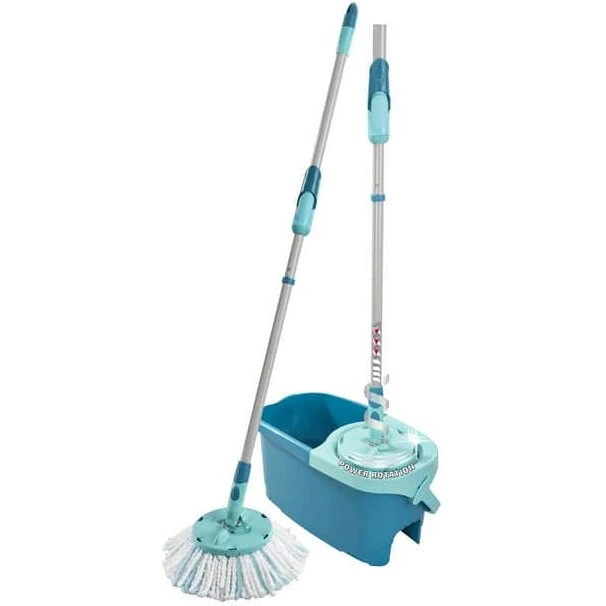 Leifheit Clean Twist Ergo Disc gulvvaskersæt 6 L – grøn