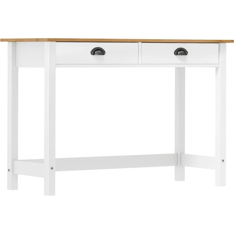 Konsolbord Hill i massivt fyrretræ med 2 skuffer