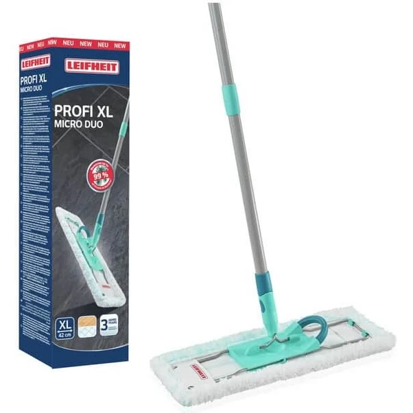 Leifheit Profi XL Micro Duo gulvvasker Hvid/Grøn