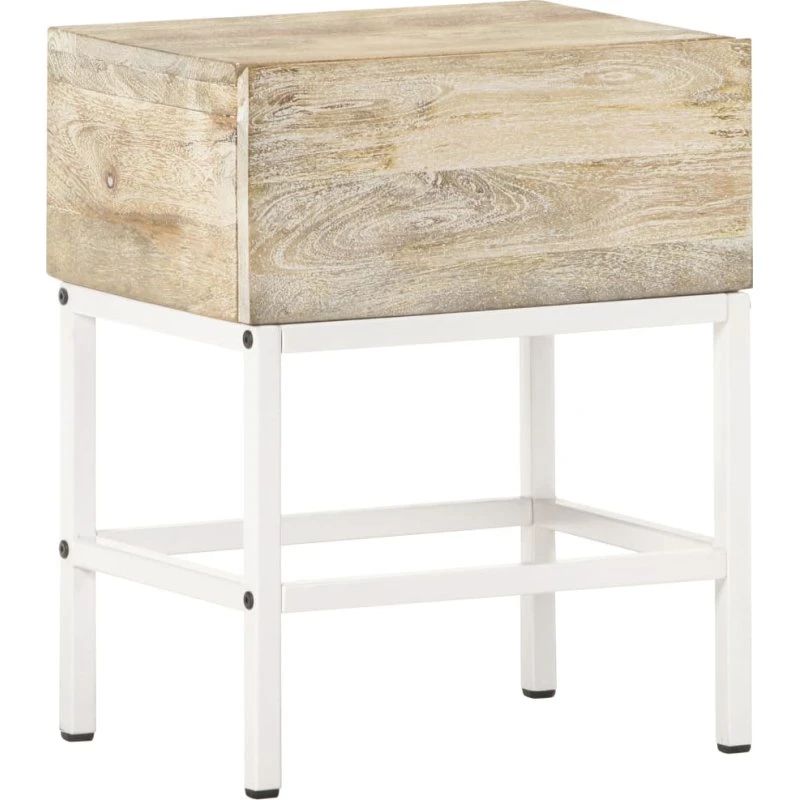 Natbord i massivt mangotræ 40x30x50 cm