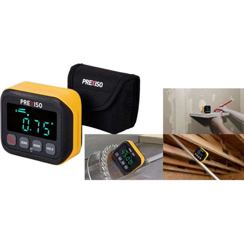 PREXISO PAG90B digital vinkelmåler, magnetisk 0–90°