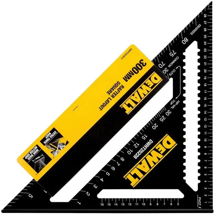 DEWALT DWHT25228 Speedvinkel 30 cm vinkelmåler, aluminium
