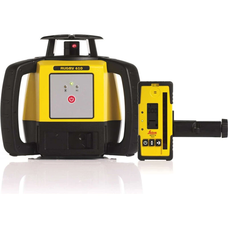 LEICA Rugby 610 rotationslaser m/ alkalinebatteri
