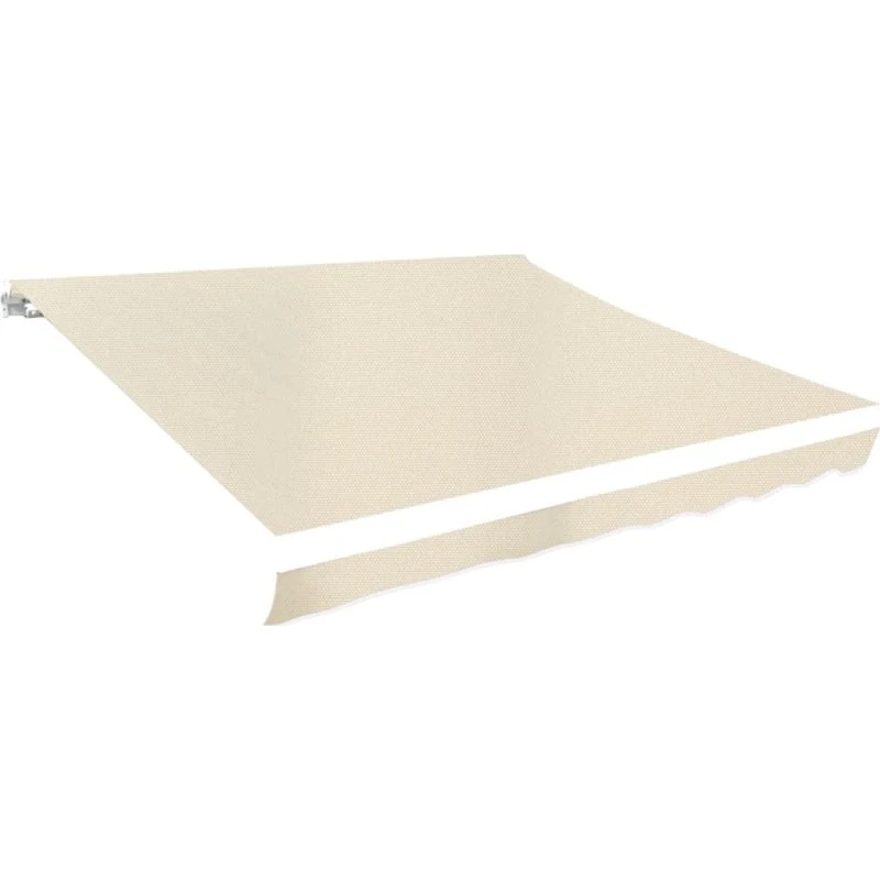 Markisedug 350x250 cm creme – UV-bestandig polyester