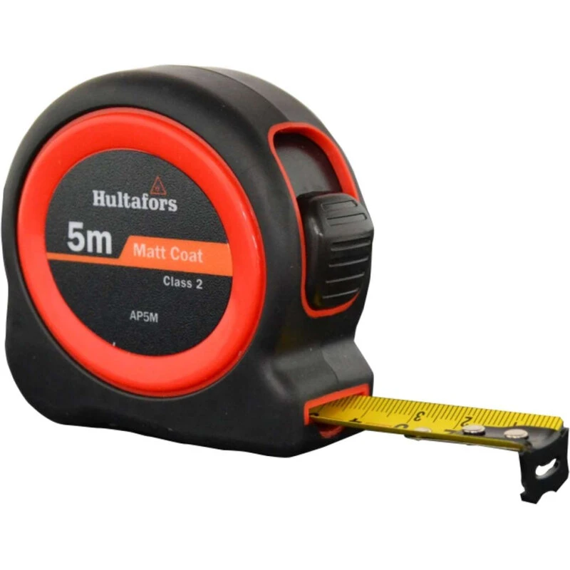 Hultafors AP 5 m båndmål stål, Klasse II