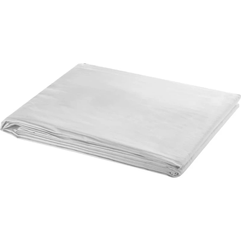 Fotobaggrund 500x300 cm 100% bomuld - Hvid