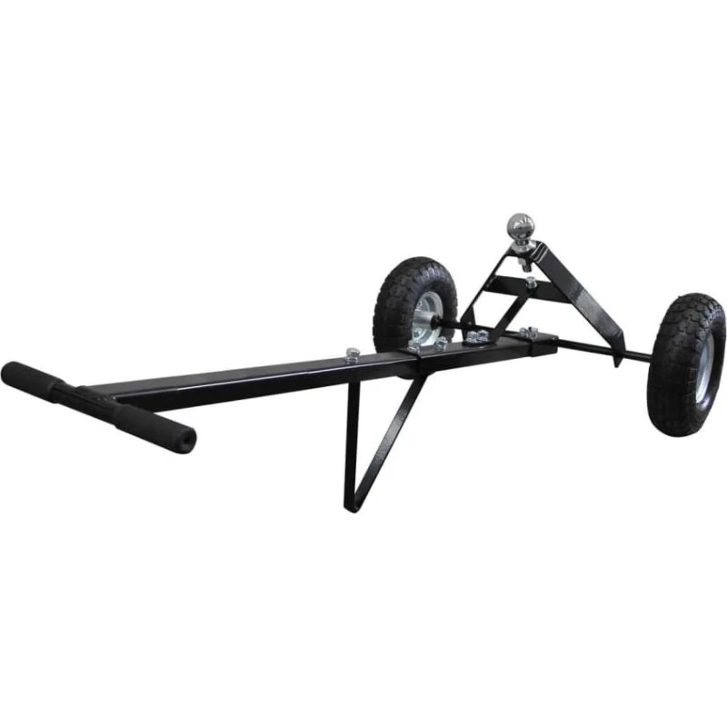 Tilkoblingsplade / Trailerdolly 275 kg – oppusteligt terrænhjul