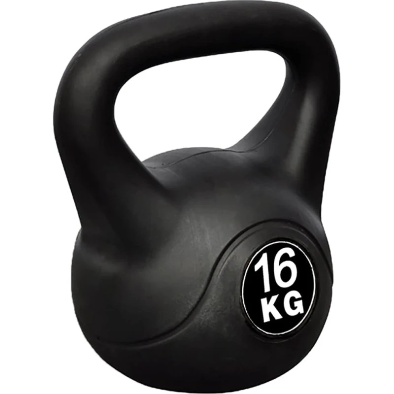 Kettlebell 16 kg – beton med plastbelægning