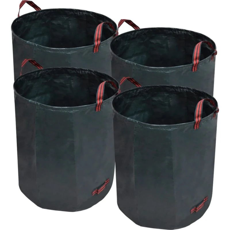 Affaldssæk til have 272 L – mørkegrøn, 150 g/m²