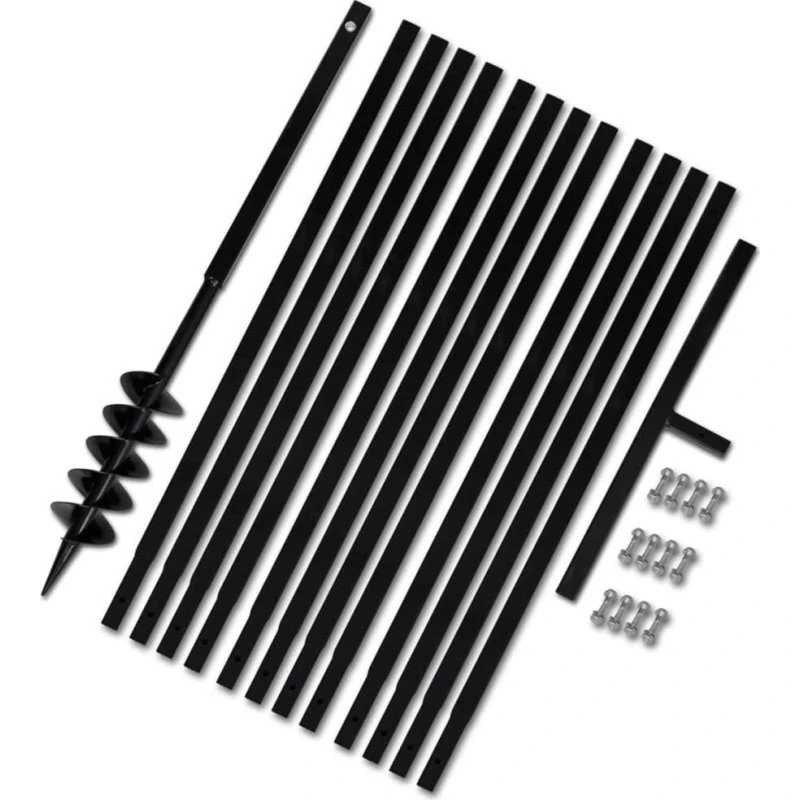 Pælebor med håndtag 100 mm – stål med forlængerrør 13 m