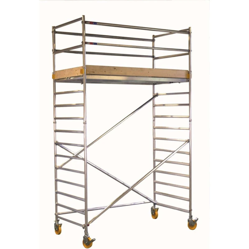 Custers rullestillads 130×250 cm – 5,5 m arbejdshøjde