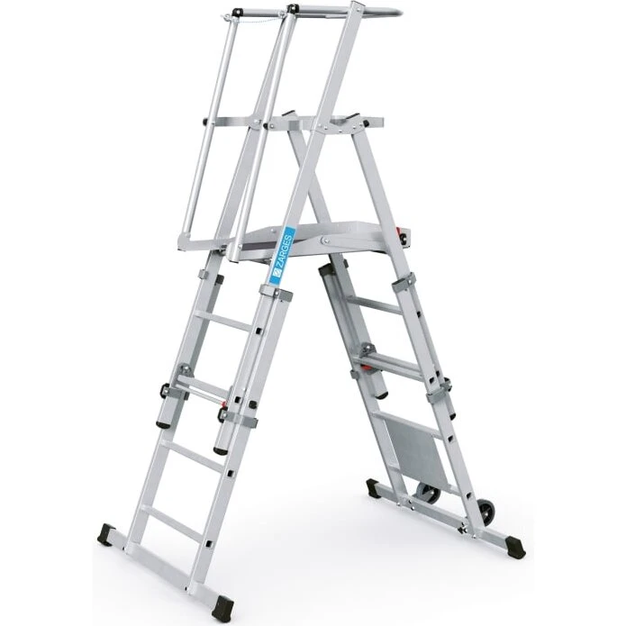Zarges Telemaster S platformstige, justerbar 5 trin 0,81–1,34 m