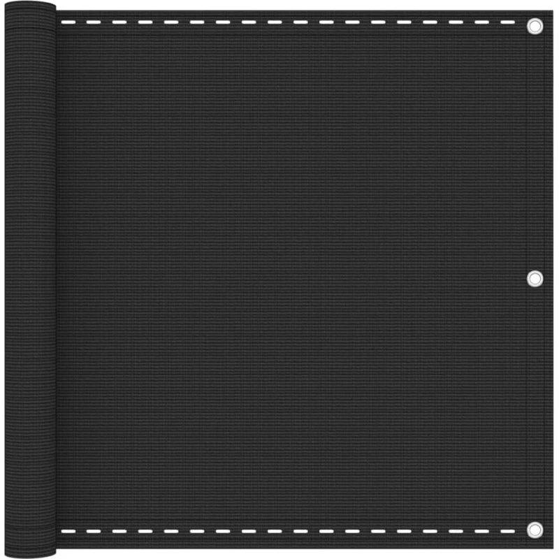 Balkonafskærmning HDPE 90x400 cm – Antracit