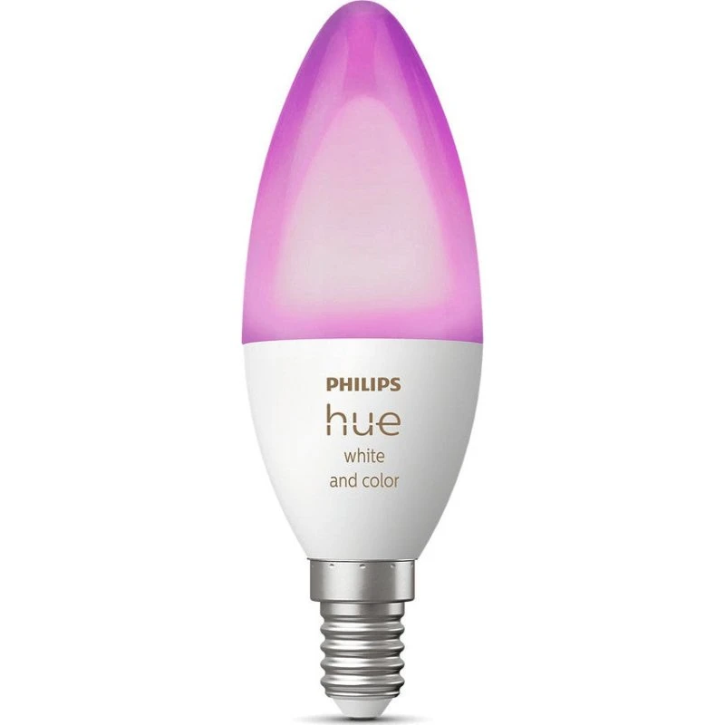 Philips Hue White & Color Ambiance E14 (B39) - Smart pære