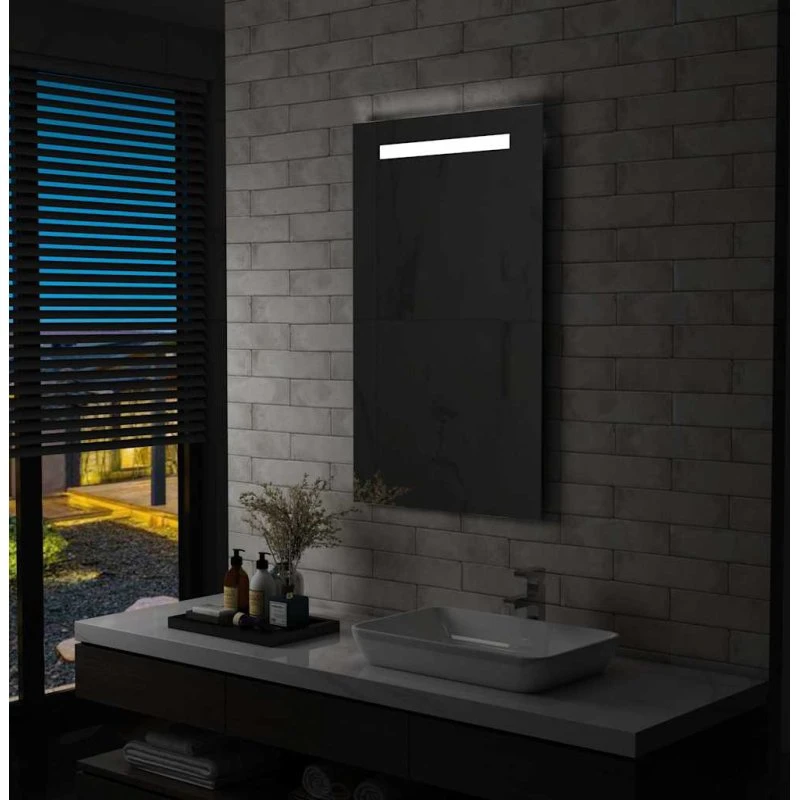 LED-vægspejl til badeværelse 60x100 cm, IP44