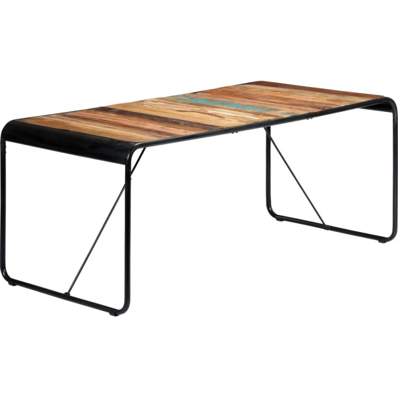 Spisebord 180x90x76 cm i massivt genanvendt træ