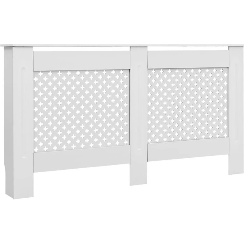 Radiatorskjuler MDF 152x19x81,5 cm – hvid