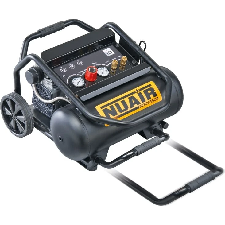 NUAIR 15/15-12OF oliefri kompressor, lydsvag 15L/12bar