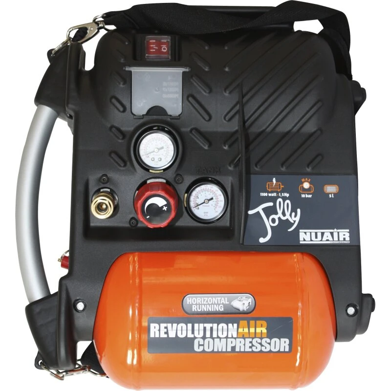 Jolly Kompressor 15/5, oliefri 5 l (1,5 HK, 10 bar)