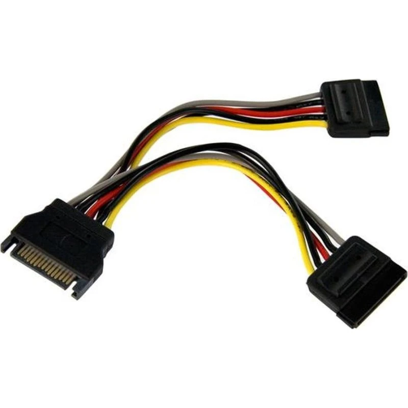 StarTech SATA strøm Y-splitter kabel 15 cm