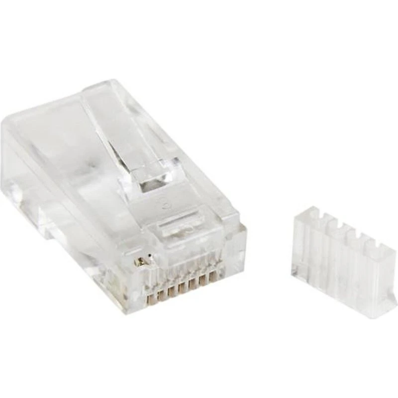 StarTech Cat6 RJ45-stik til solid leder – 50 stk, klar