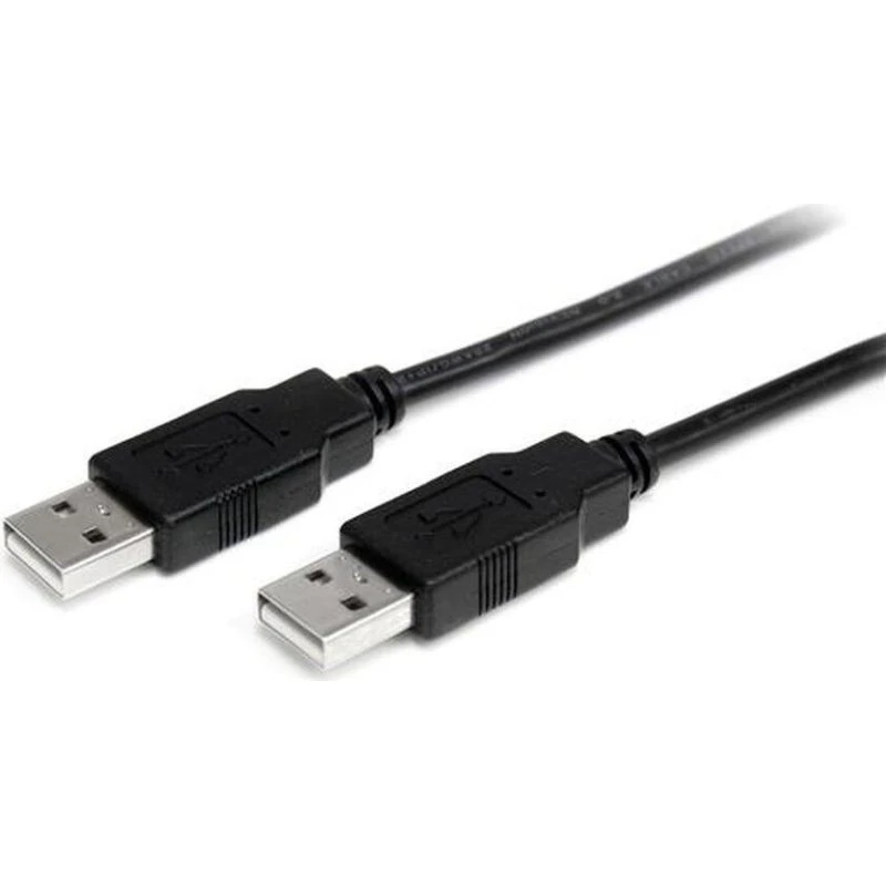 StarTech USB 2.0 A-A kabel 2 m - Sort