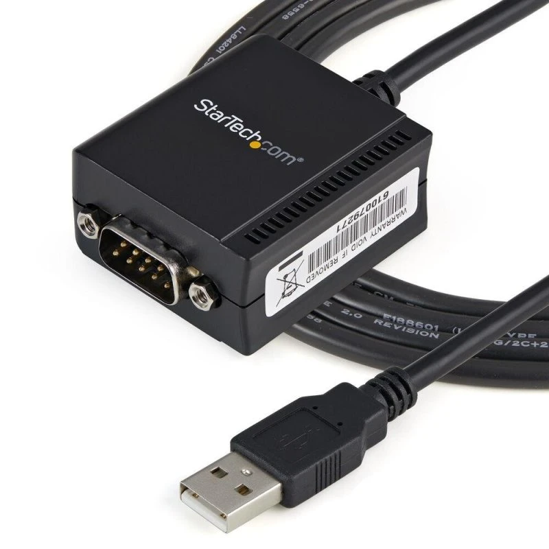 StarTech USB→RS232 (USB A til DB9) 1,8 m - ICUSB2321F