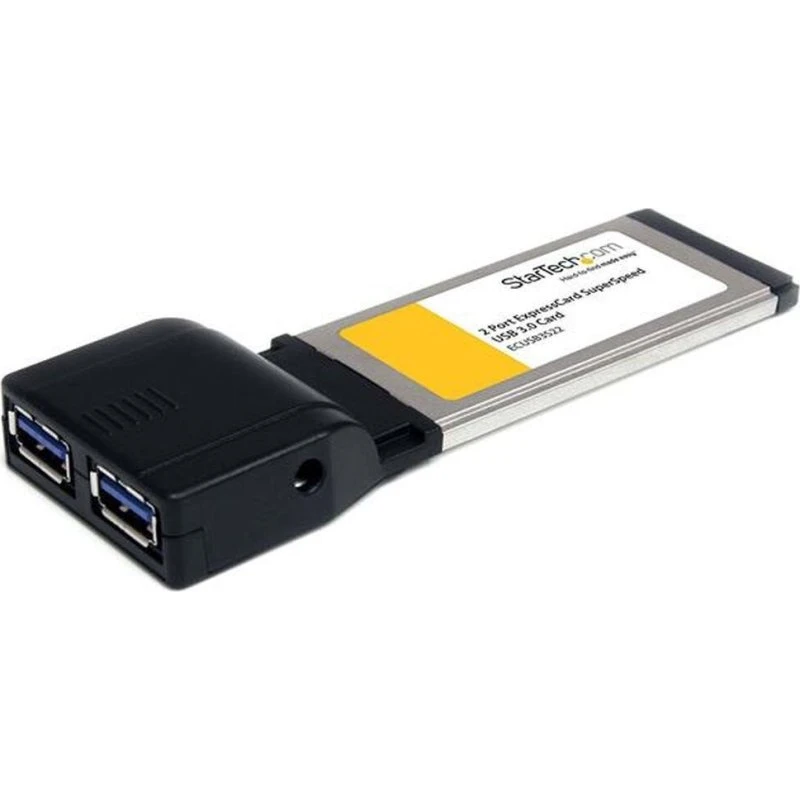 StarTech 2-port ExpressCard USB 3.0-adapter (ECUSB3S22)