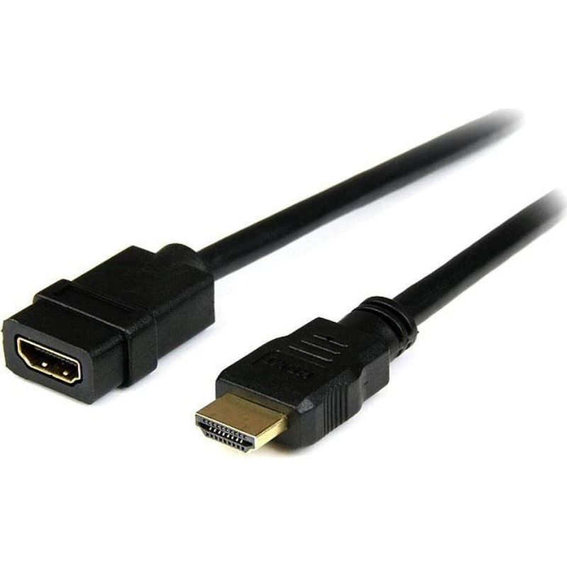 StarTech HDMI-forlængerkabel 2 m – HDMI han til hun, 4K