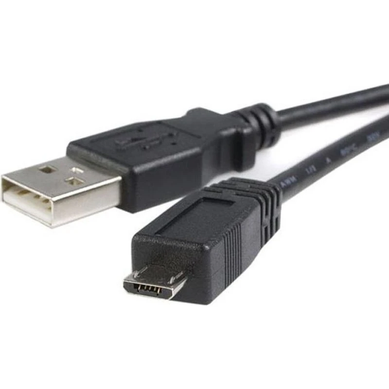 StarTech Micro USB-kabel 3 m – USB A til Micro B, sort