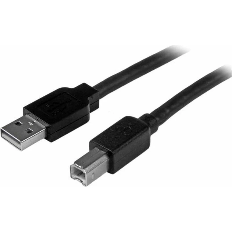 StarTech aktiv USB 2.0 A-B kabel 15 m (sort)