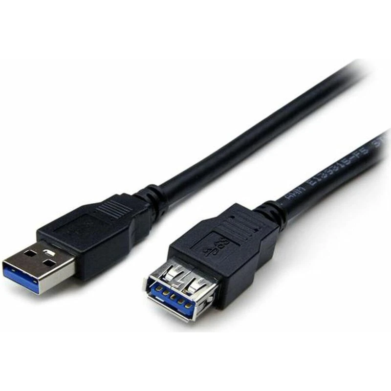 StarTech USB 3.0 forlængerkabel A han til A hun 2 m - sort