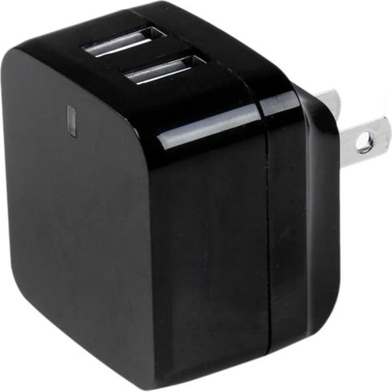 StarTech 17W Dual USB-A Vægoplader – 3,4A, Sort