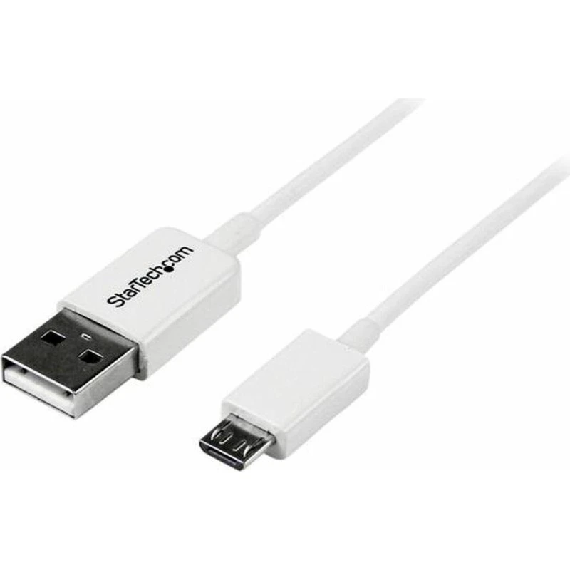 StarTech 2 m Hvid Micro-USB kabel (A til Micro-B)