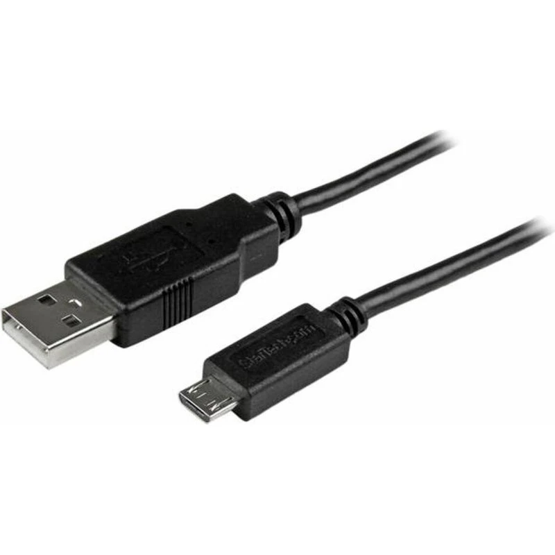StarTech 3 m Micro-USB kabel (USB-A til Micro-B) - Sort