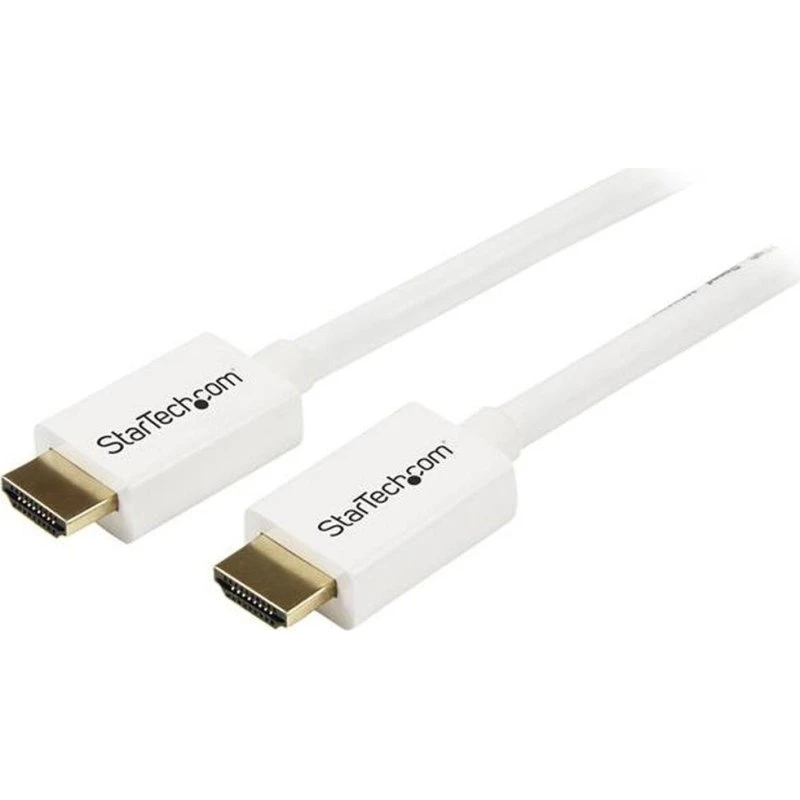 StarTech 7 m CL3 HDMI-kabel med Ethernet (hvid)