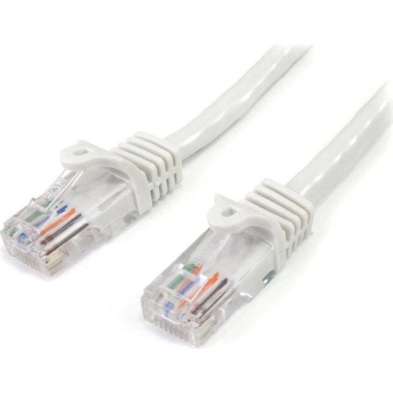 StarTech Cat6 UTP netværkskabel 2 m, hvid, RJ45