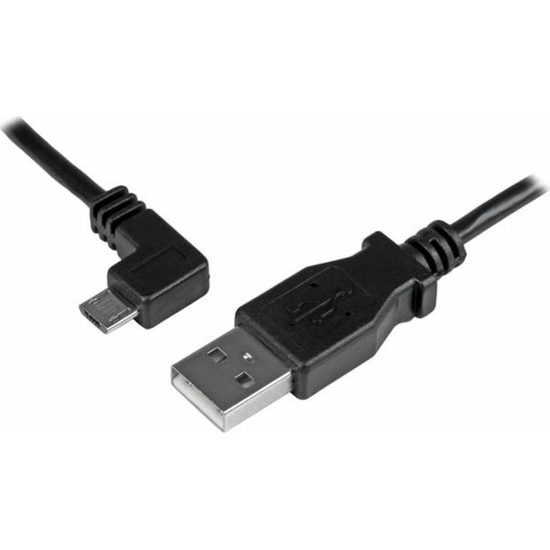 StarTech 2 m USB-A til venstrevinklet Micro-USB kabel
