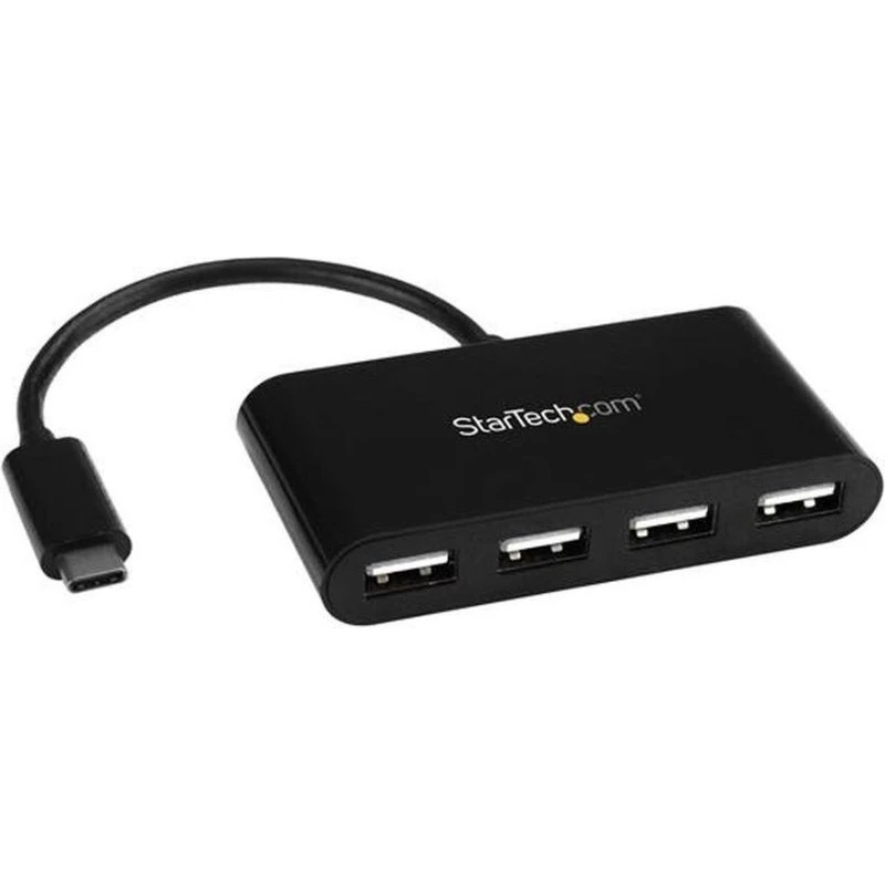 StarTech USB-C Hub 4-port (ST4200MINIC) - Sort